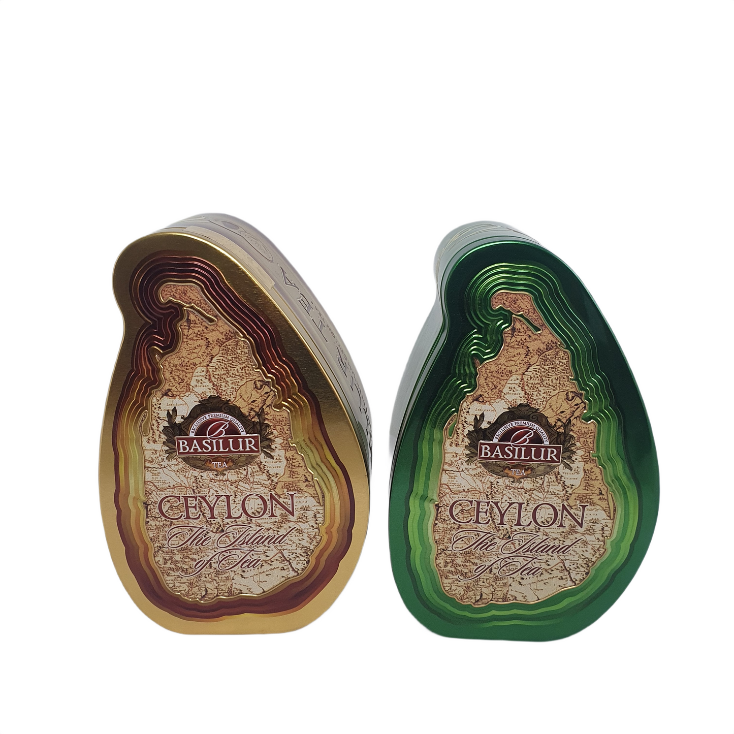 Basilur Wooden Presenter 2 in 1 "Island of Tea Wooden Presenter" (200g)