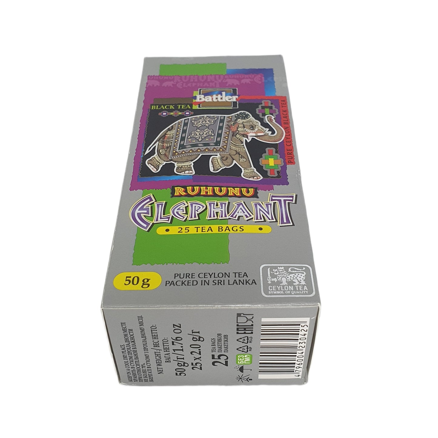 Battler Ruhunu Elephant (50g) 25 Tea Bags