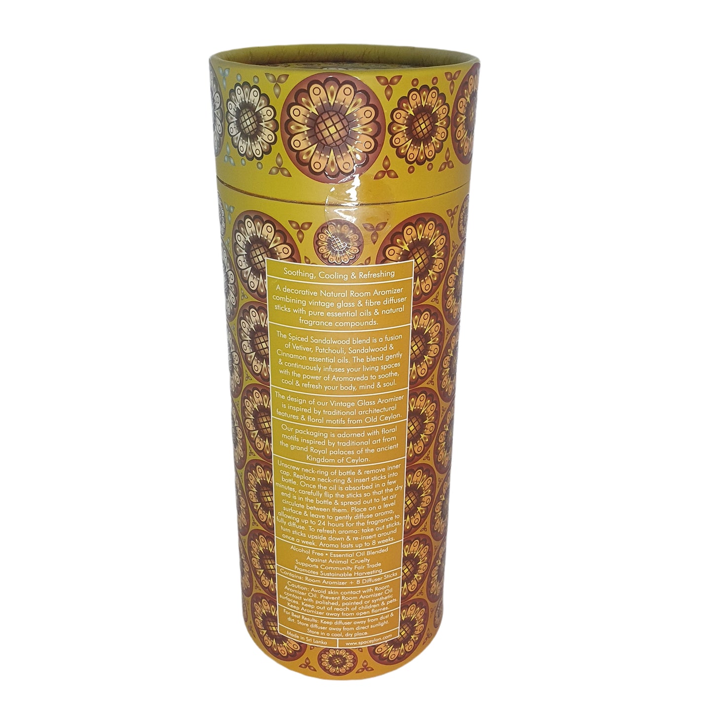 Spa Ceylon Spiced Sandalwood Naturalny aromizer pokojowy (190 ml)