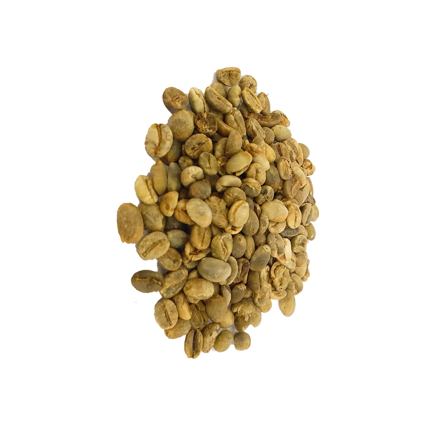 Surowe ziarna kawy z regionu Lakpura Ceylon Walapane