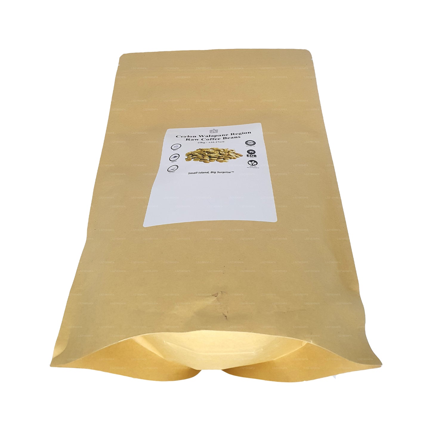 Surowe ziarna kawy z regionu Lakpura Ceylon Walapane