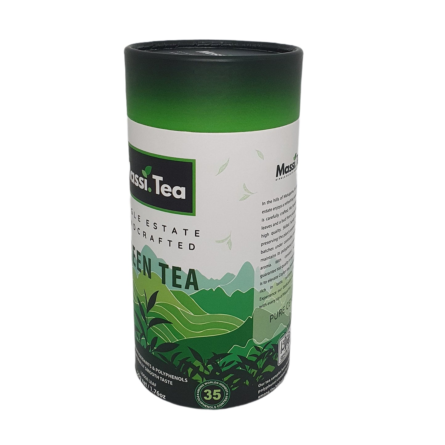 Massi Tea Single Estate ręcznie robiona zielona herbata (50g)