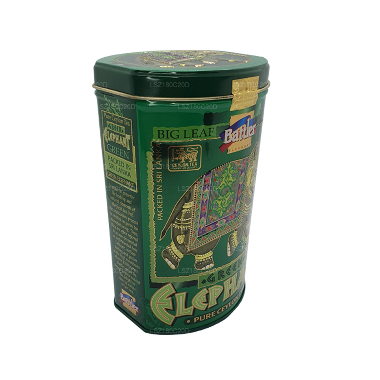 Battler Green Elephant OPA (100g) Caddy