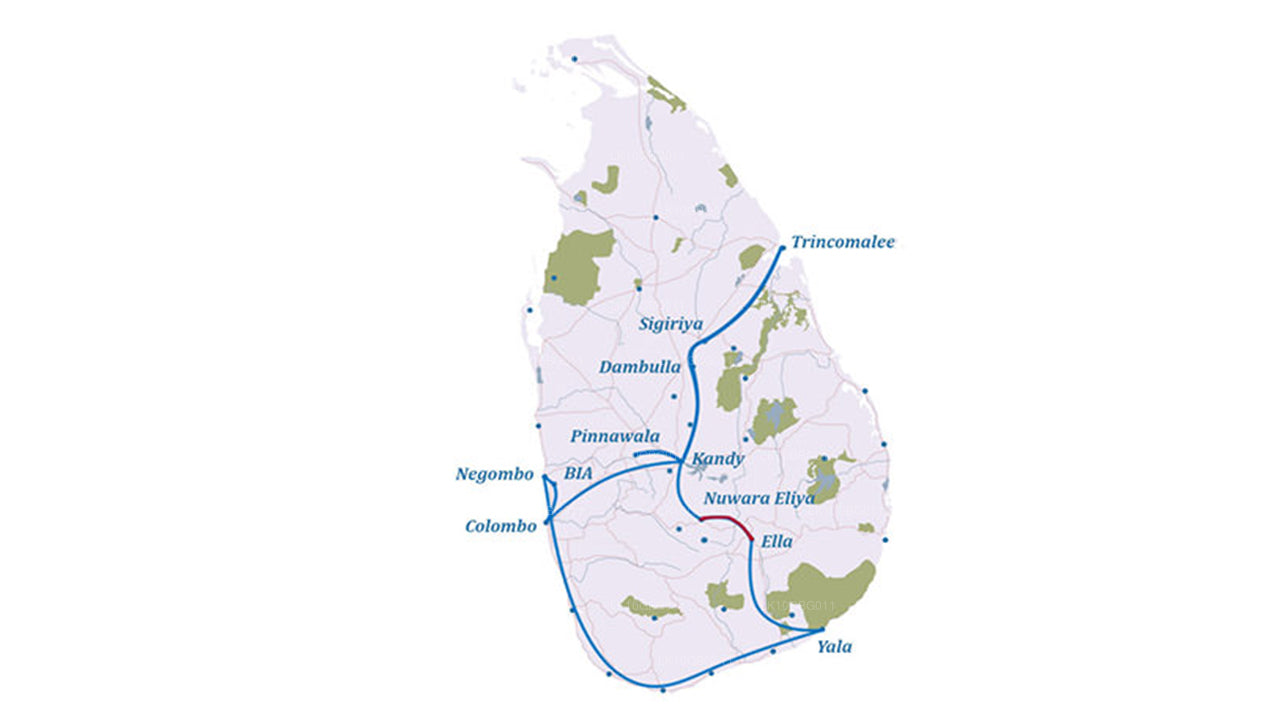 Klejnoty Sri Lanki (16 dni)