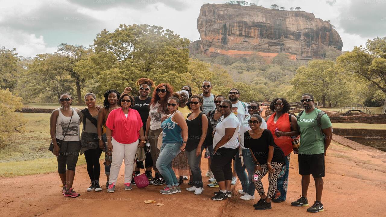 Sigiriya Rock i Wild Elephant Safari z Negombo