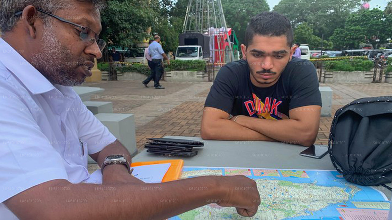 Spacer po mieście Kolombo z lokalnym