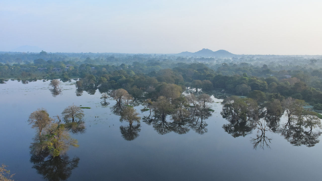 Wycieczka balonem na ogrzane powietrze z Kandalama