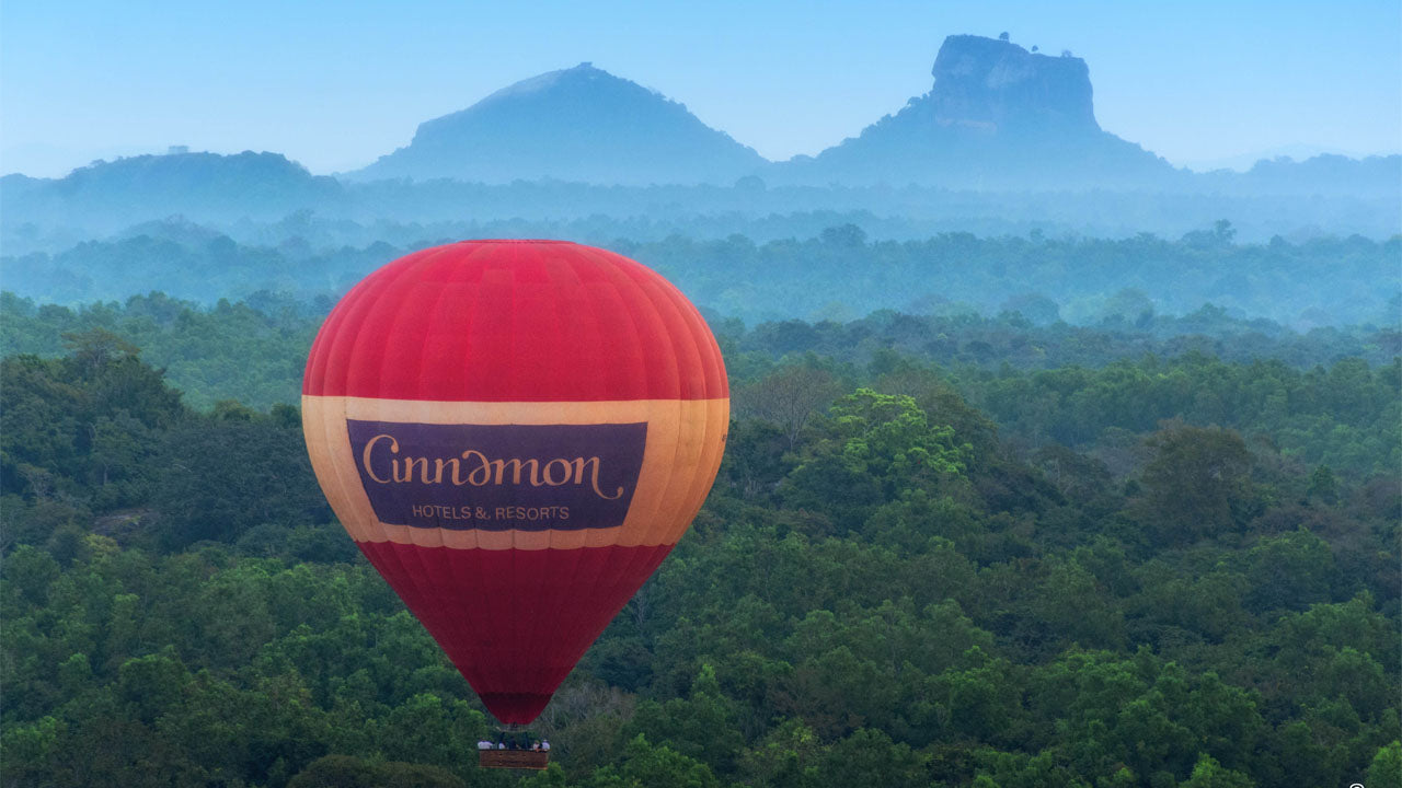 Wycieczka balonem na ogrzane powietrze z Kandalama