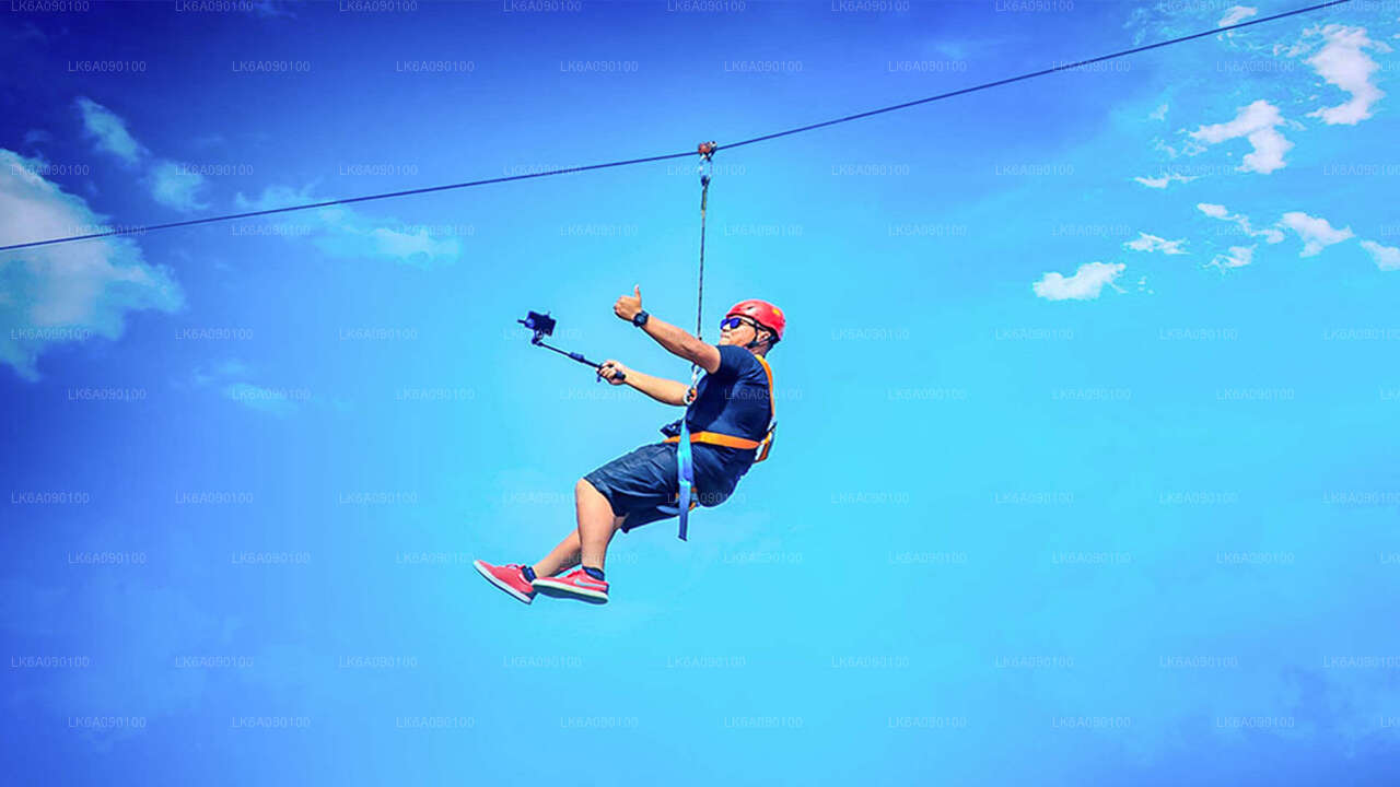 Latający Ravana Mega Zipline z Elli