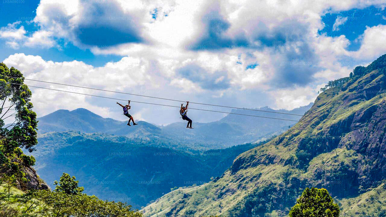 Latający Ravana Mega Zipline z Elli