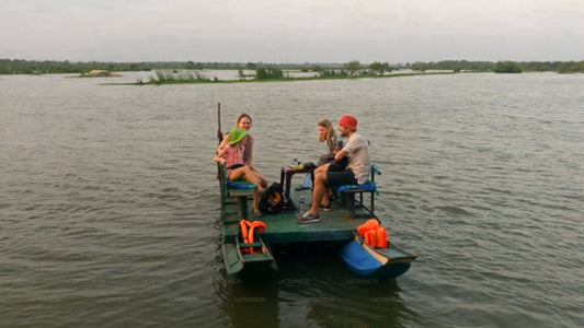 Obserwacja ptaków z łodzi w sanktuarium Kalametiya z Tangalle
