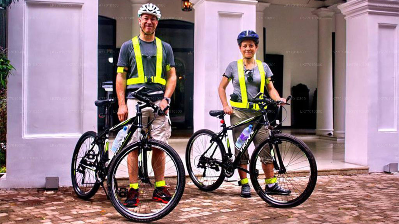 Poranna jazda na rowerze z Kolombo