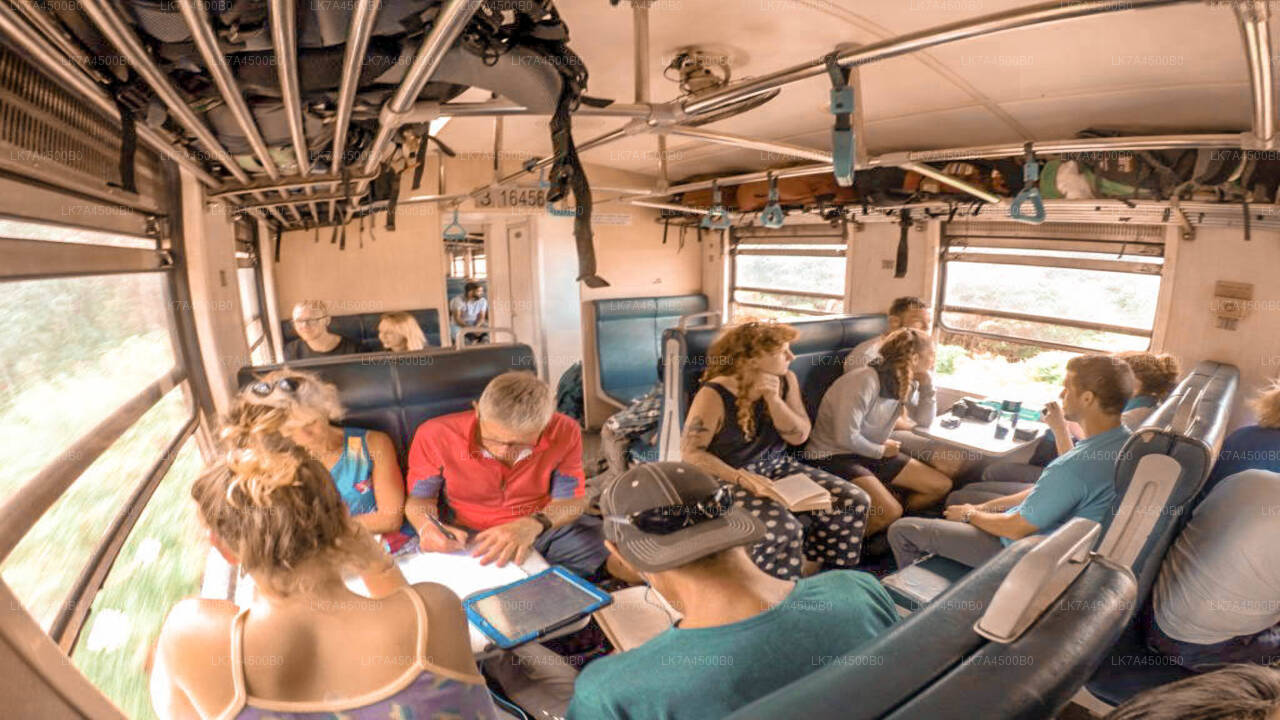 Nanu Oya to Ella train ride on (Train № 1015 "Udarata Menike")