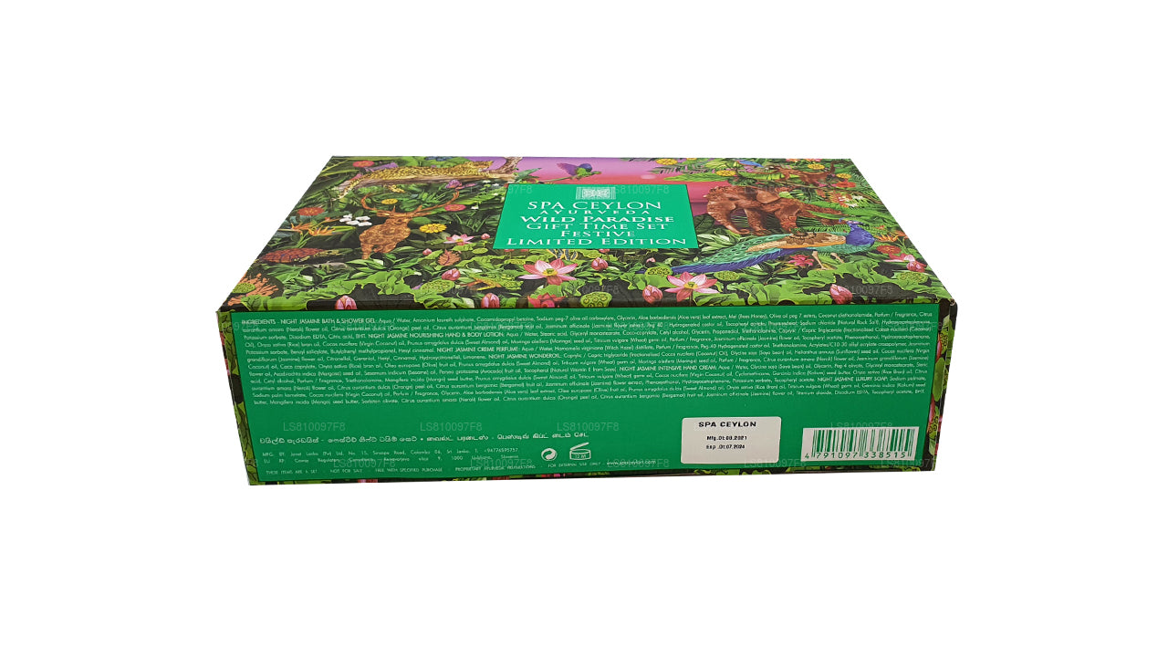 Zestaw upominkowy Spa Ceylon Dziki Raj Świąteczna edycja limitowana