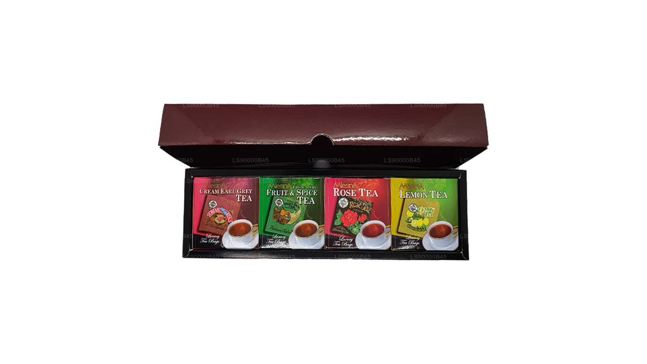 Mlesna Sensations 4 Flavour Assorted Luxury Foil Tea Bags (80g)