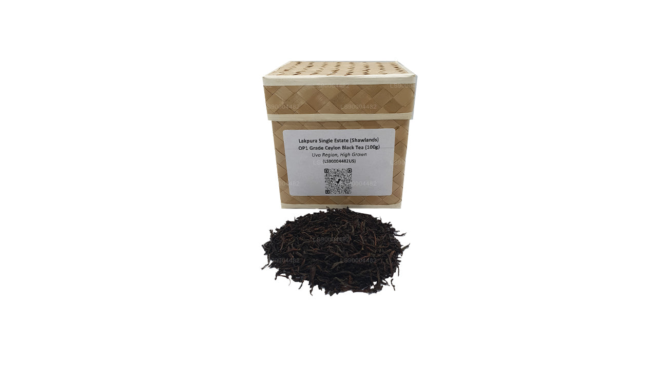 Lakpura Single Estate (Shawlands) OP1 Klasa Ceylon Czarna herbata (100g)