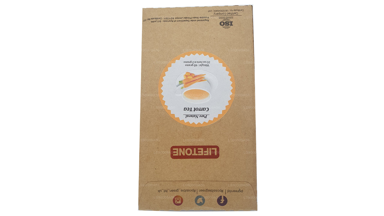 Czysta naturalna herbata marchewkowa (40g)