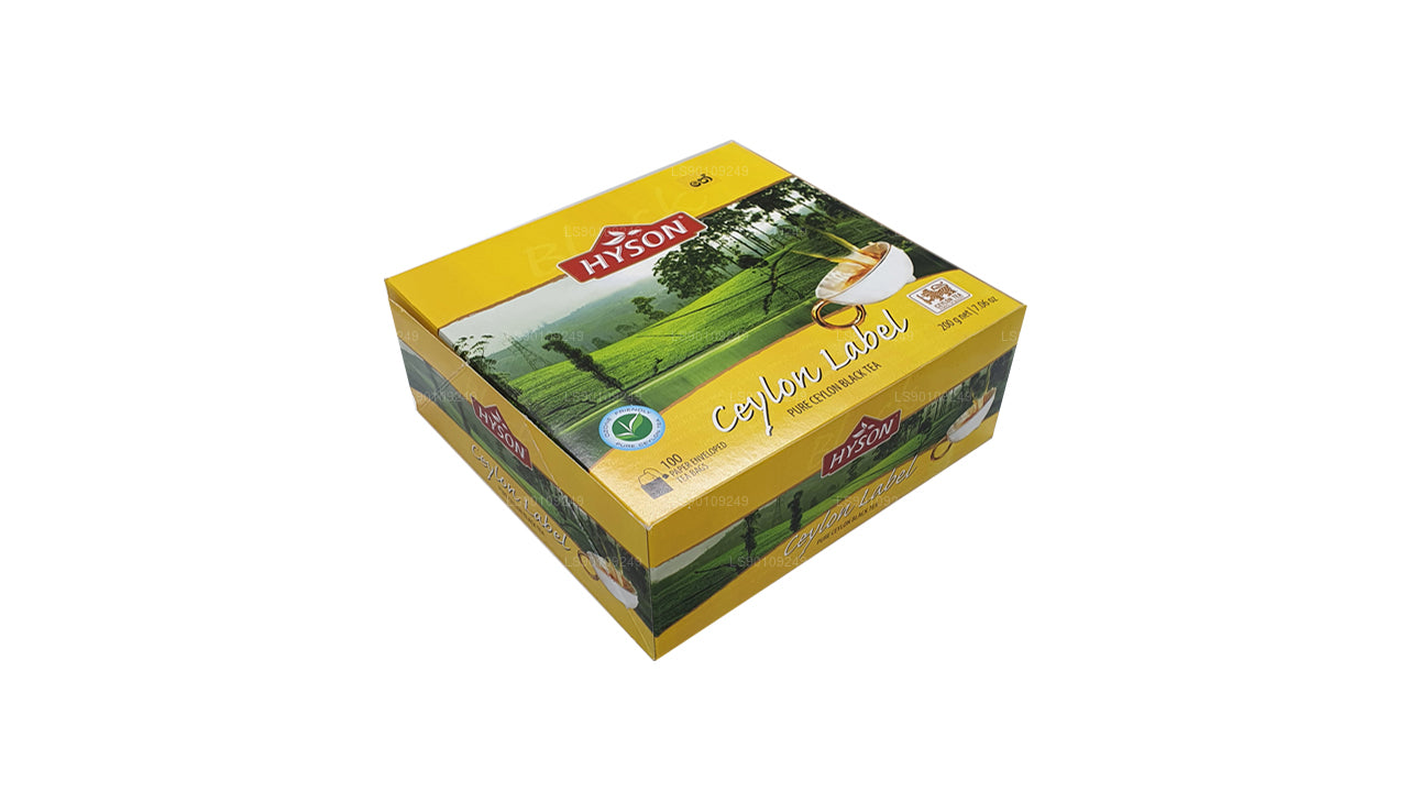 Hyson Ceylon Label BOPF (200g) 100 torebek herbaty