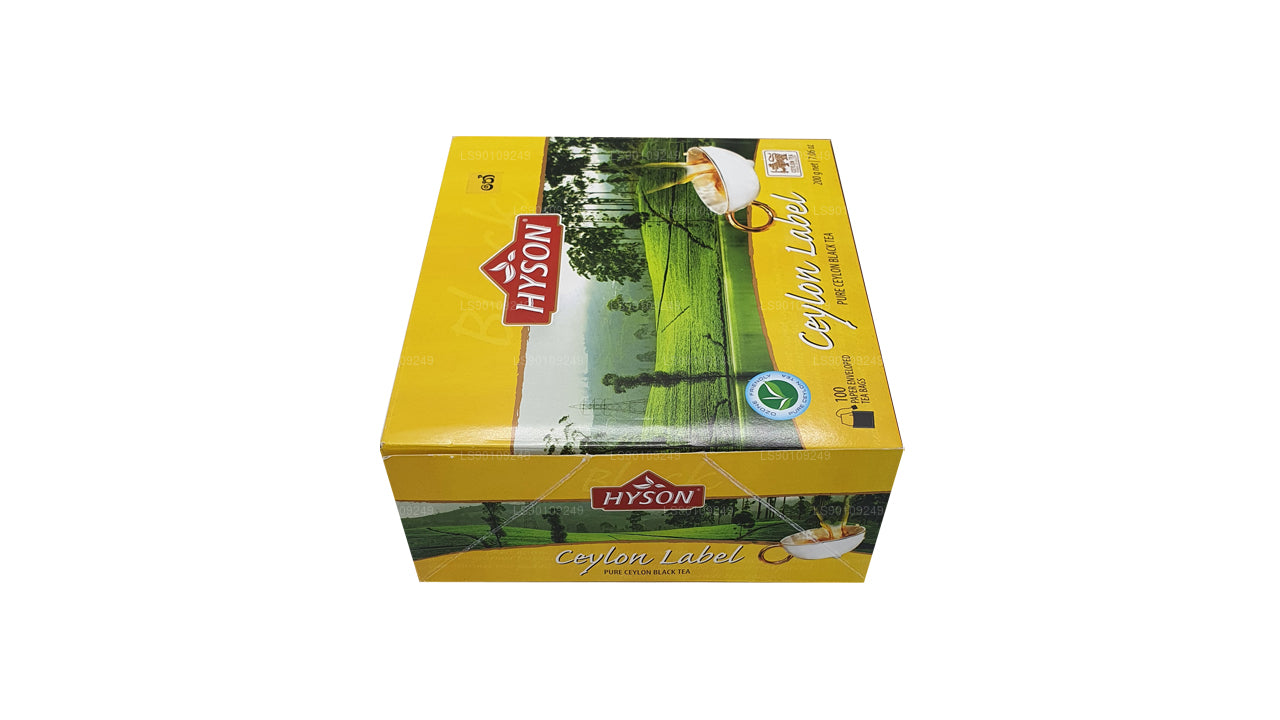 Hyson Ceylon Label BOPF (200g) 100 torebek herbaty