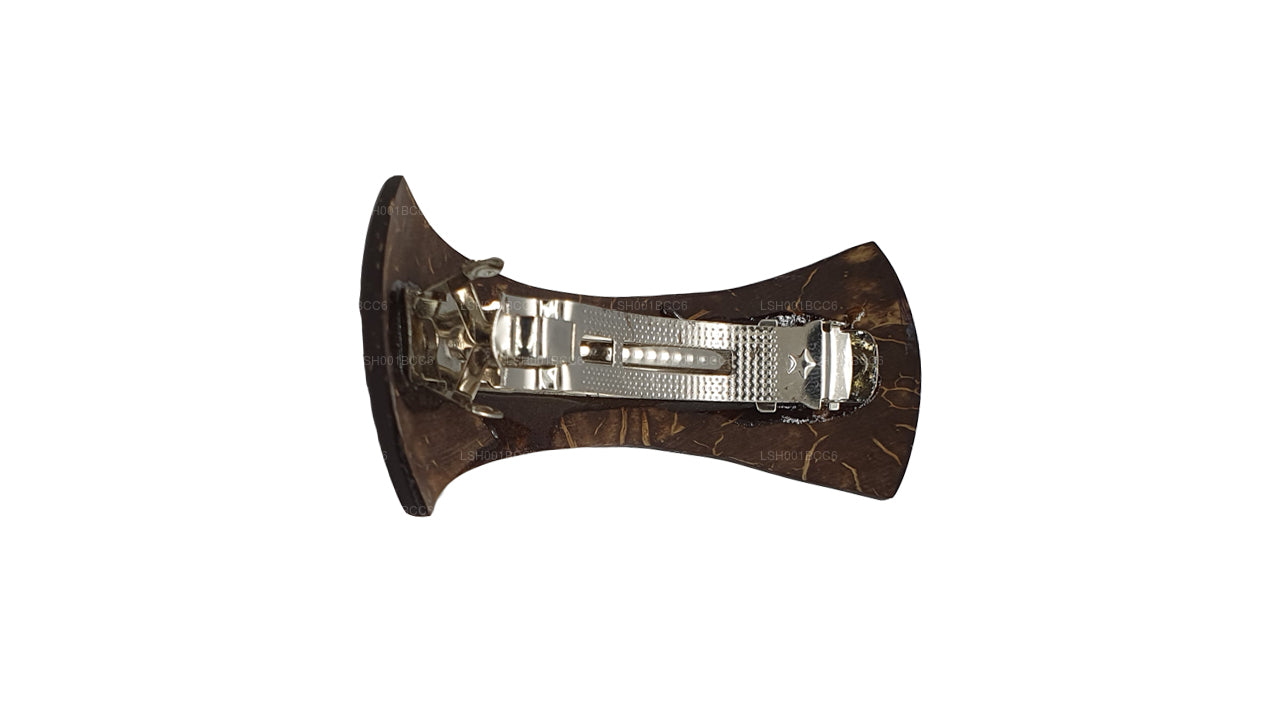 Spinka do włosów z łupin kokosowych (wzór F)